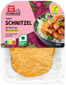 Veganes Schnitzel von REWE Beste Wahl im aktuellen REWE Prospekt für 1,59 €
